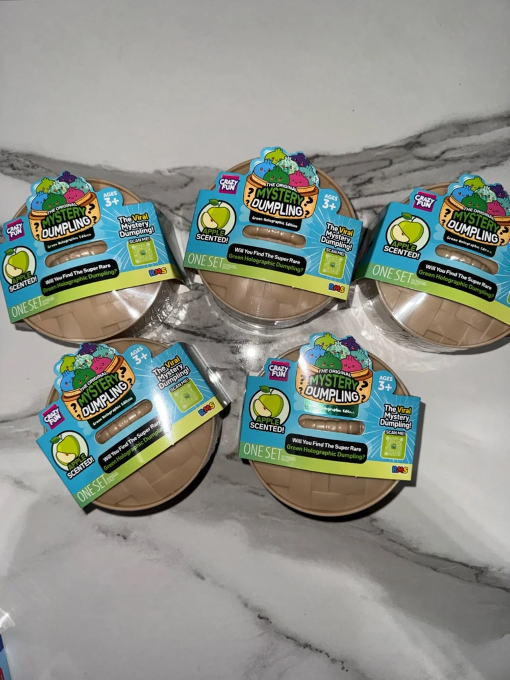 The original mystery dumpling green holographic edition